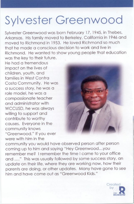 Sylvester Greenwood Bio Image 